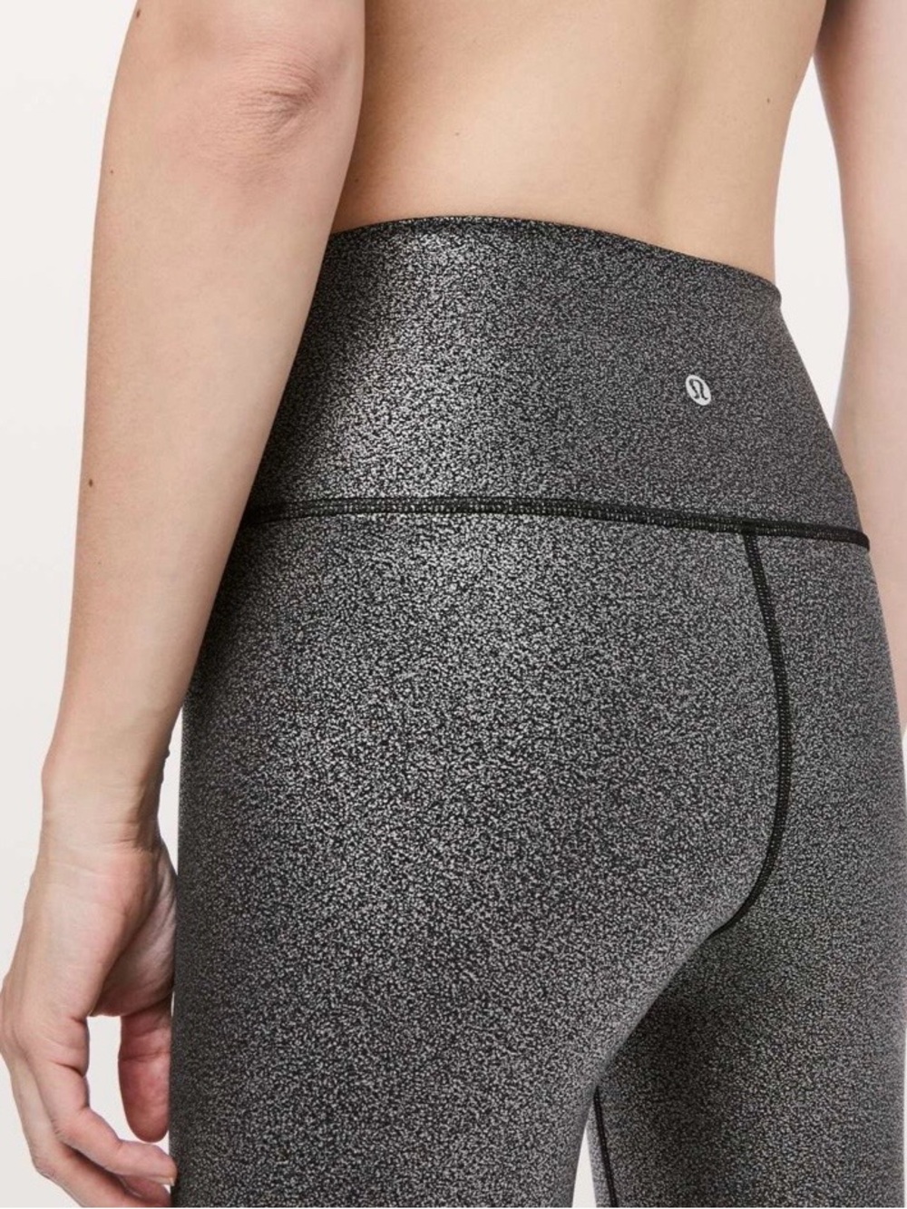 Lululemon Wunder Under Performance Luxtreme Leggings in Luminosity Foil 8 - Picture 5 of 11